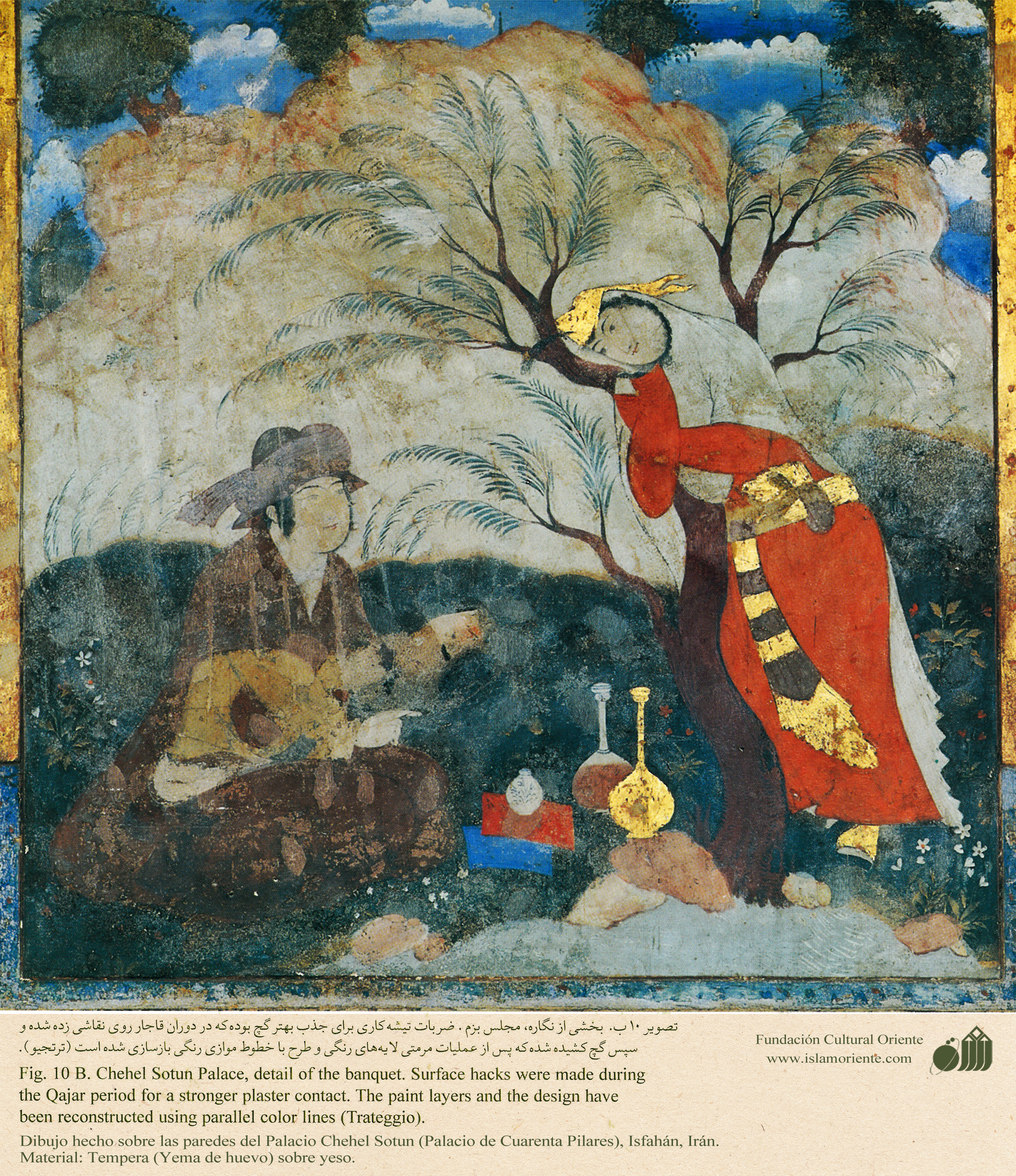 نقاشی لباس های تاریخی ایران