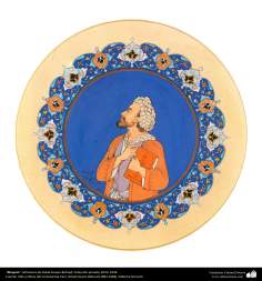 Arte islamica-Il capolavoro della  miniatura persiana,"Khayyam",Maestro Hosein Behzad-120