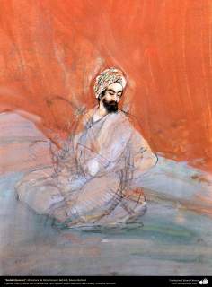 Arte islamica-Il capolavoro della miniatura persiana,"Rudaki",Maestro Hosein Behzad-194