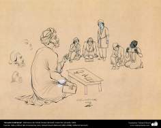 Arte islamica-Il maestro Hosein Behzad- "La scuola tradizionale"-220
