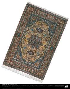 イスラム美術 -ペルシャの織り物 -カーペット -絨毯の芸術・工芸、1921年、イスファハン州 - 117