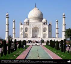 O Taj Mahal um dos locais mais famosos do mundo - Agra, Índia