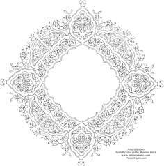 Islamic Art - Persian Tazhib, Toranj and Shamse Styles (Mandala) - 28