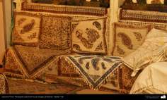 Artesanato Persa - Estampado tradicional em tecido (Chape Qalamkar) Isfahan, Irã - 4