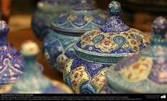 Persian Handicraft - Mina Kari or Enamel - 29