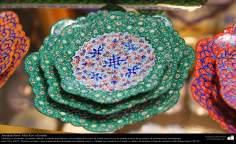 Persian handicraft - Mina kari or enamel -  44