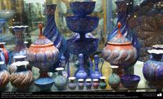 الفن الإسلامي - الحرف اليدوية الإسلامية - عمل فني المينا - اجسام المزخرفة - 43