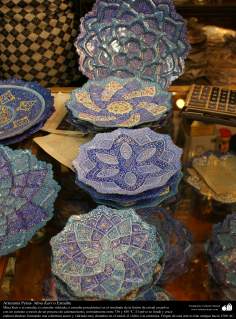 Persian Handicraft - Mina Kari or Enamel - 16
