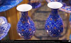 الفن الإسلامي - الحرف اليدوية الإسلامية - عمل فني المينا - اجسام المزخرفة - 21