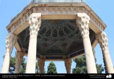 شیراز کا شہر - ایران کے مشہور شاعر و صوفی حافظ شیرازی کی قبر &quot;حافظیہ&quot; - سن ۱۳۲۵ ،۱۳۸۹ - ۸
