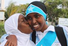 زن مسلمان - زن مسلمان آفریقایی قهرمان المپیک