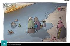 Кризис беженцев (карикатура)