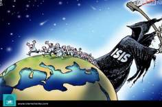 کارٹون - دہشتگردی اور داعش کا مقصد انسانوں کا قتل عام اور تباہی 