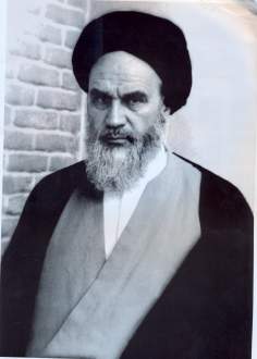 Ruhollah Musawi al-Khomeini, founder of the Islamic Revolution of Iran 