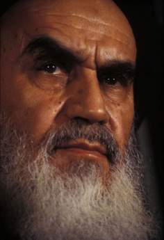Imam Khomeini - Anführer der islamischen Revolution in Iran (1979)