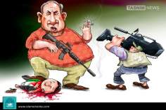 کارٹون - اسرائیل کے لیے قتل کرنے کا بہانہ ہمیشہ موجود