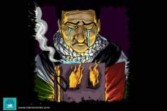 کارٹون - فلسطین میں گھروں کی بربادی 