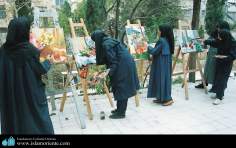 Mulheres muçulmanas e a arte