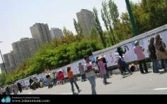 Iranian Muslim Teenagers expressing themselves throught Art