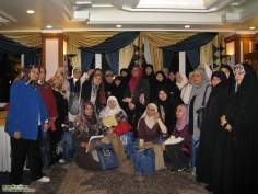 Muslim Woman and sociocultural activities proud of Hiyab