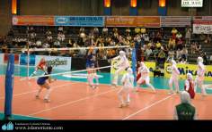 Sport de la femme musulmane - L&#039;equipe nationale de volley-ball Iranienne