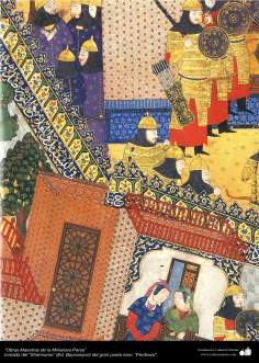 Obras - Primas da Miniatura Persa - Extraído do épico Persa Shahnameh de Ferdowsi (Ed. Baysanqiri) - 15