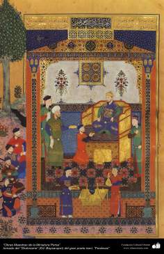 Obras-primas da Miniatura Persa - Extraído do épico Persa Shahname de Ferdowsi - (Ed. Baysanqiri) 24