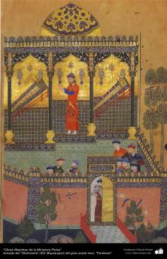 Obras-primas da Miniatura Persa - Extraído do épico Persa Shahname de Ferdowsi - (Ed. Baysanqiri) 28