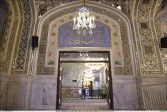المعماریة الإسلامية - رواق دارالهدایه - منظر من الضريح المقدس للإمام الرضا (ع) - قدس رضوي في المدينة المقدسة مشهد، إيران -  66