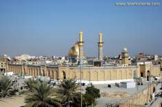 Holy Shrine of Abul Fadl al-Abbas (brother of Imam al-Hussein) in Karbala