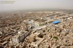 Vista aérea do Santuário do Imam Ali (AS) na Sagrada Najaf, Iraque - 3