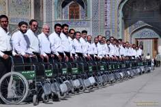 Architettura islamica-Vista del santuario di Imam Reza(P)-Mashhad in Iran-42 