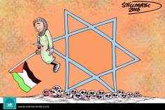 کارٹون - اسرائیل کا پلان فلسطینیوں کا قتل عام 