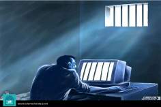 کارٹون - دنیا قید میں