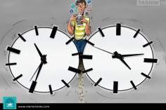 And time vanishes (caricature)