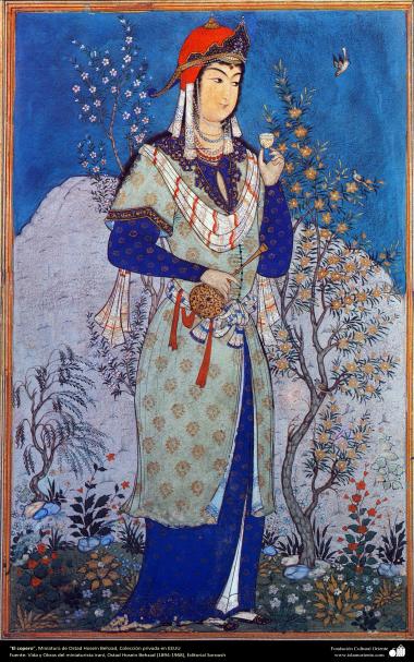 Arte islamica-Il capolavoro della miniatura persiana,"Saqi",Maestro Hosein Behzad-95