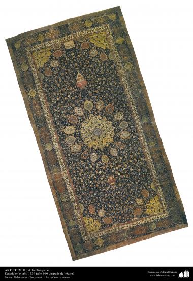 Persisches Teppich aus dem Jahr 1539 - Kunsthandwerk - Textilkunst - persische Teppiche