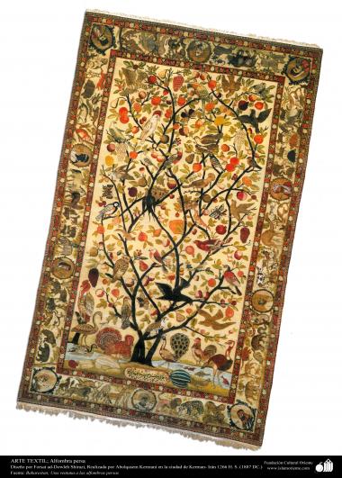 Arte islamica-Artigianato-Tappeto persiano,Kerman(Iran),1898-111