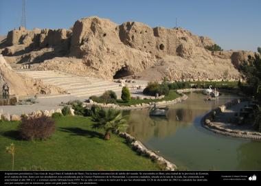 Доисламская персидская архитектура - Арг-е Бам (крепость Бам) - Одна из крупнейших глинобитных постройк в мире - Построена 500 до.н.э - Керман - 46