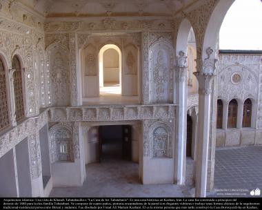 Architecture islamique, une vue de la maison historique de la famille Tabataba&#039;i, dans la ville de Kashan 207