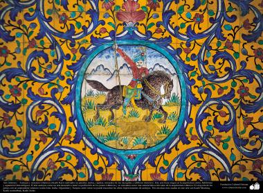 معماری اسلامی - نمایی ازکاشی استفاده شده برای دکوراسیون در مساجد و ساختمان های اسلامی در جهان  (کاشی کاری) - 51