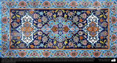 Architettura islamica-Vista di piastrelle utilizzate in pareti,soffitto,cupola e minareto per decorare moschee ed edifici nel mondo islamico-40