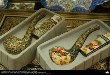 Исламское искусство - Ремесло - Хатам Кари (Инкрустация) - Декоративные вещи - Исфахан , Иран - 26