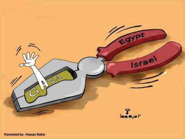 Egipto e Israel Asediando Gaza