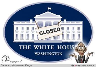 Caricatura: O destino da Casa Branca