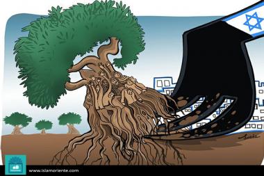 کارٹون - اسرائیل انسانیت کی نابودی کا باعث
