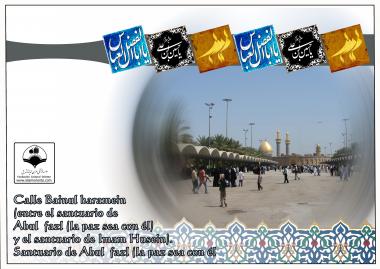 Poster-Vista del santuario di Imam Hosein e Abulfazlel Abbas-15