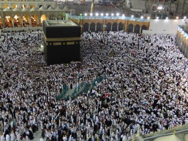 La foto del giorno-Ka&#039;ba,Masjed ol-Haram(Moschea sacra) alla Mecca