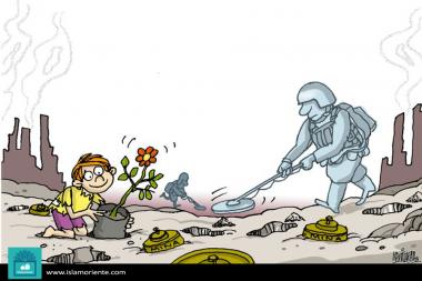 Las minas (Caricatura)