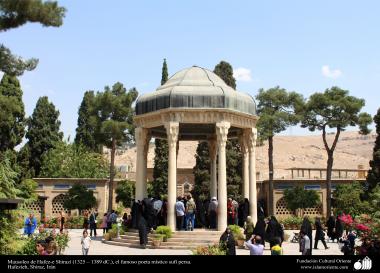 Islamic Architecture - Mausoleum of Hafez (The famous Persian Sufi mystic poet) in Shiraz, (1325 - 1389 AD.) - 27